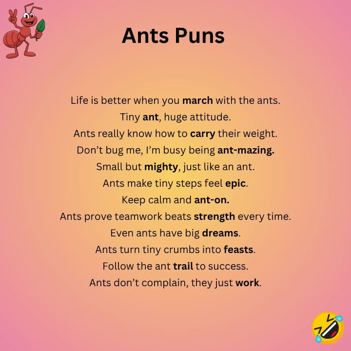 Ants Puns