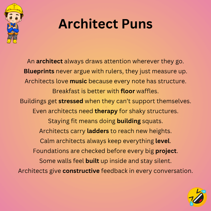 Architect Puns One-Liners