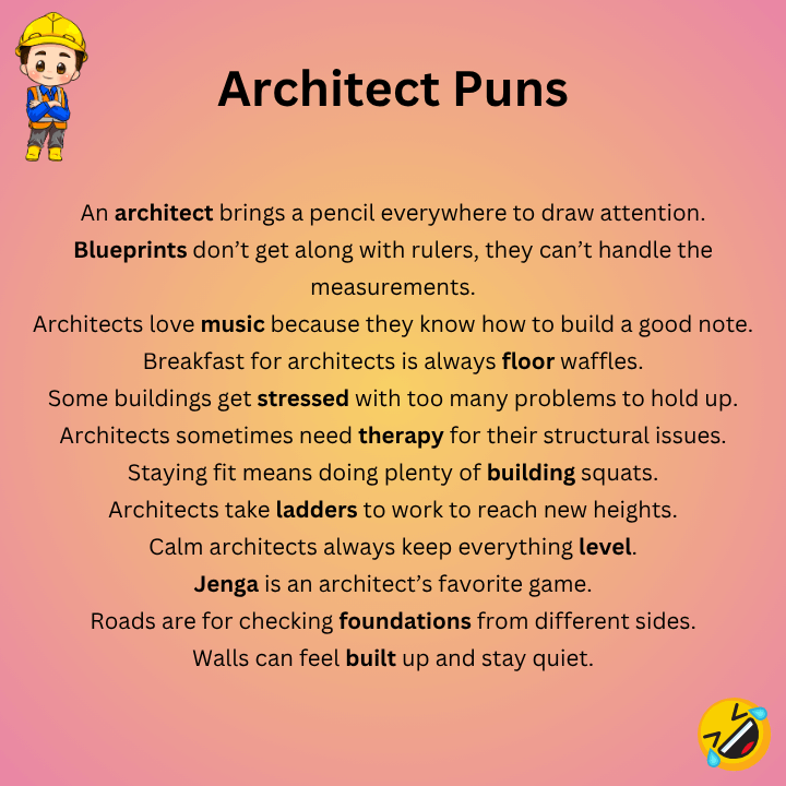 Architect Puns