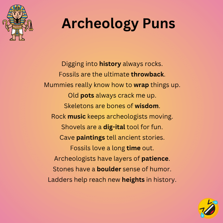 Best Archeology Puns