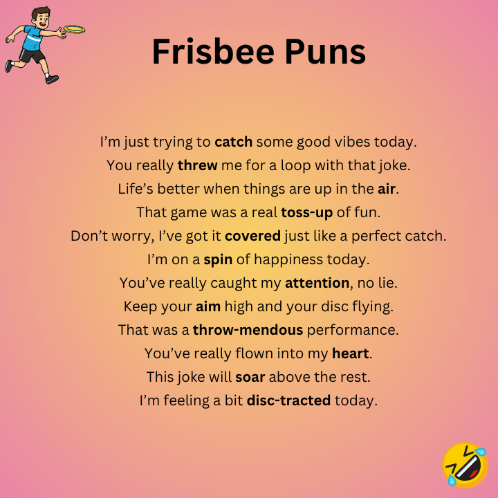Frisbee Puns