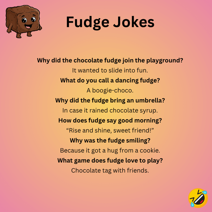 Fudge Jokes for Kids