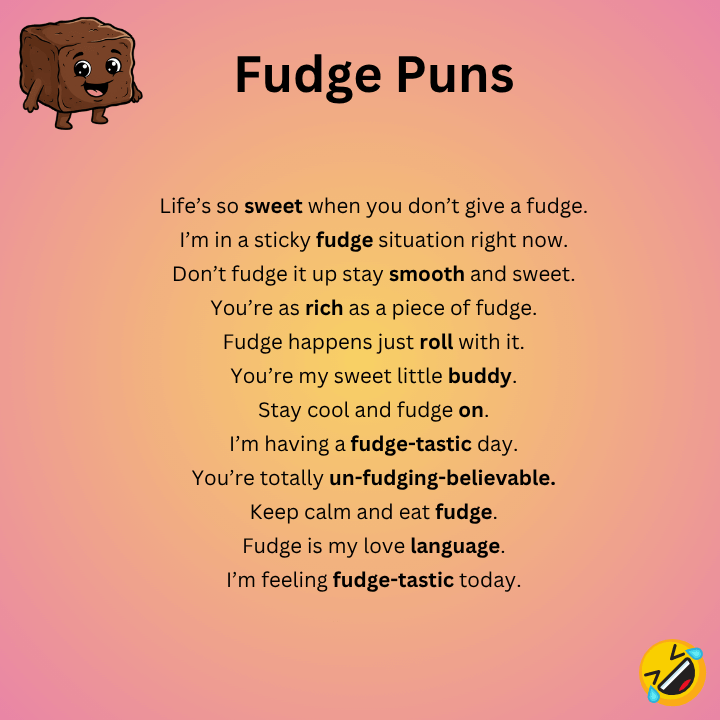 Fudge Puns