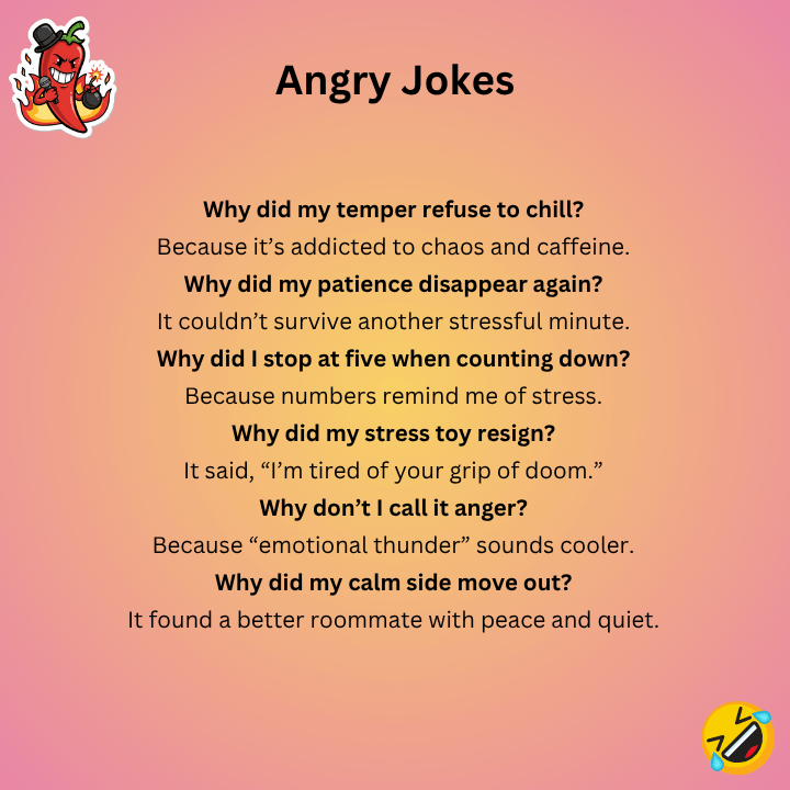 Funny Angry Jokes
