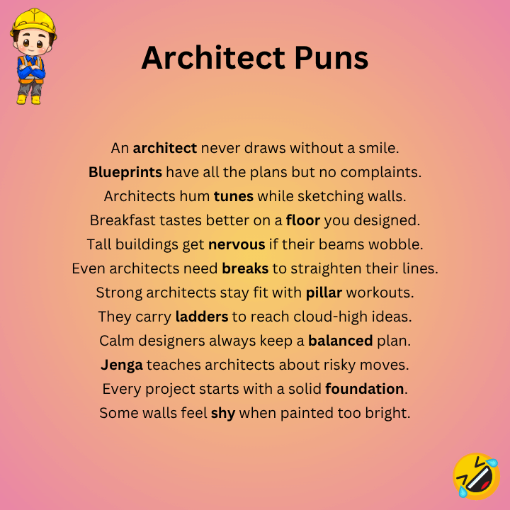 Funny Architect Puns
