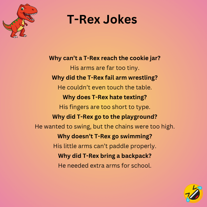 Funny T-Rex Jokes  