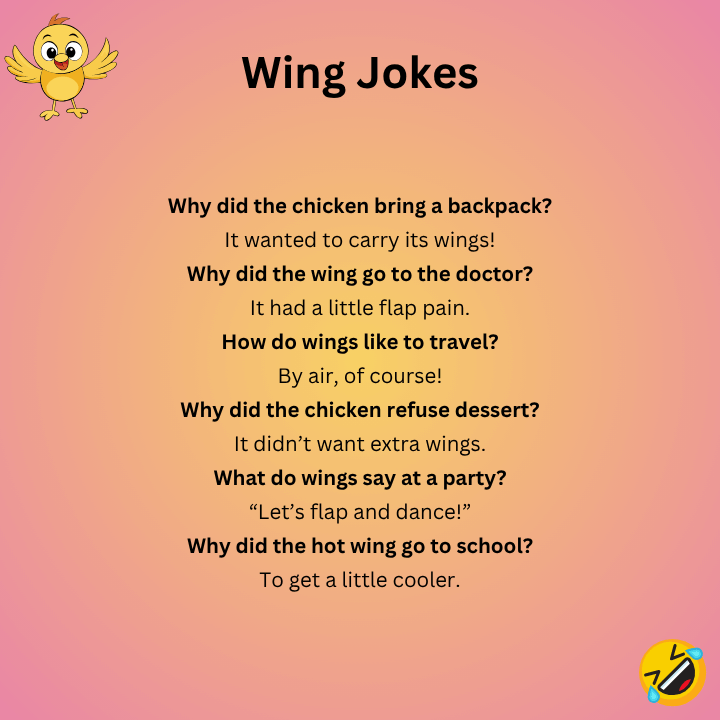 Funny Wing Jokes