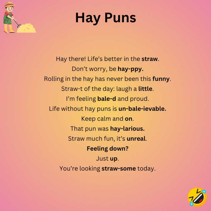 Hay Puns