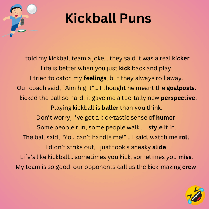 Kickball Puns