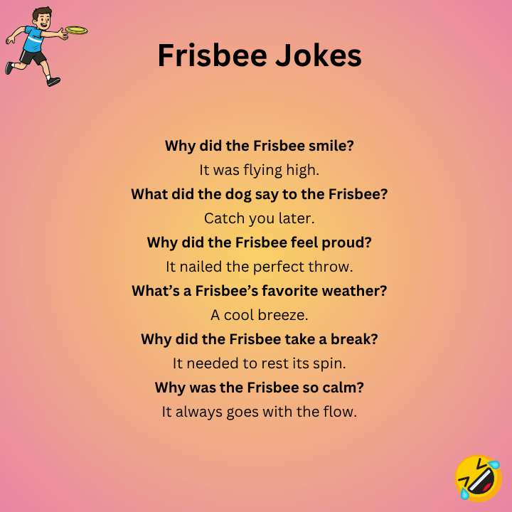 Short Frisbee Jokes