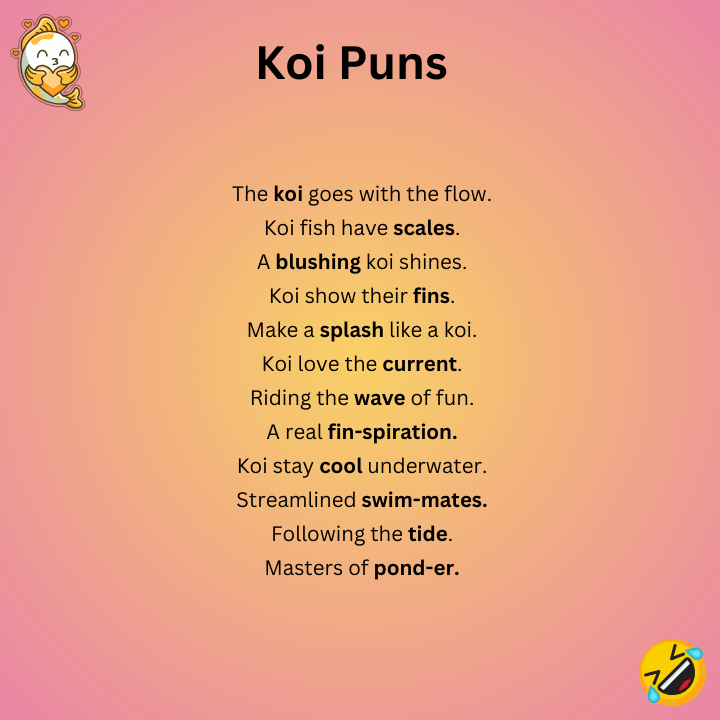 Short Koi Puns