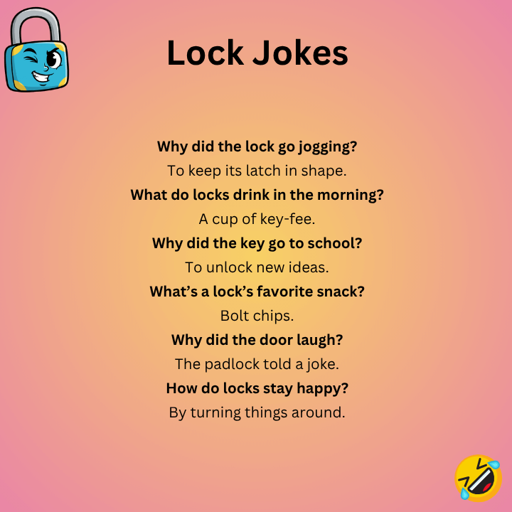 Short Lock Jokes