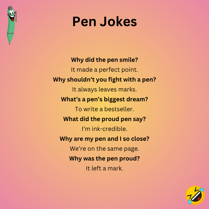 Short Pen Jokes
