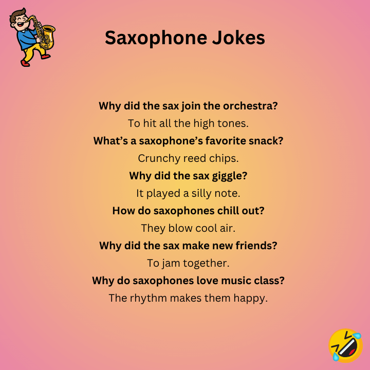 Short Saxophone Jokes