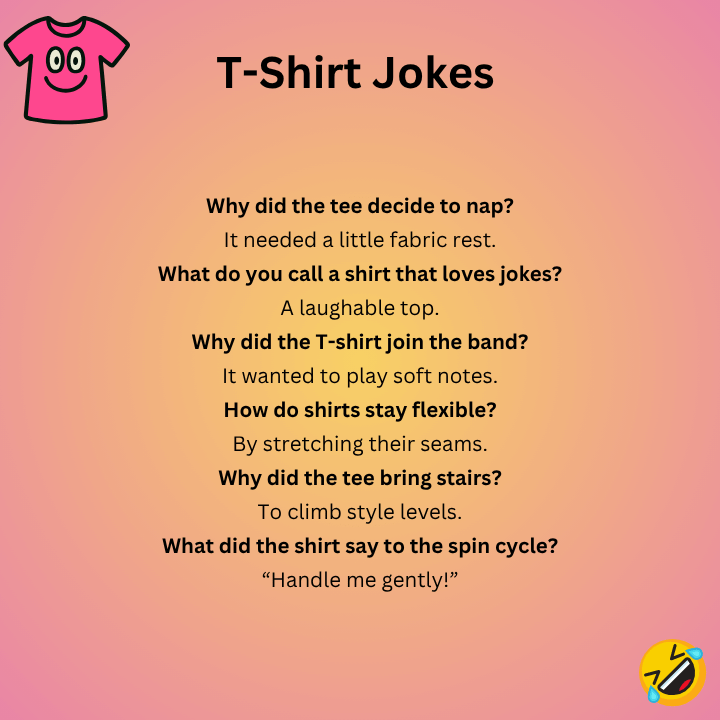 Short T-Shirt Jokes