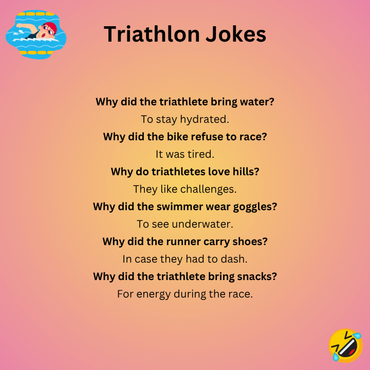 Short Triathlon Jokes