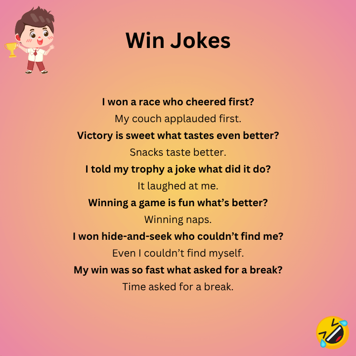 Short Win Jokes