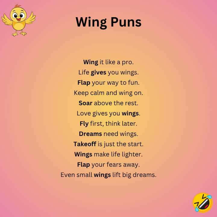 Short Wing Puns