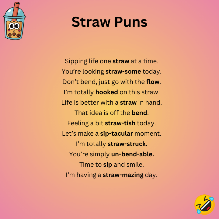 Straw Puns