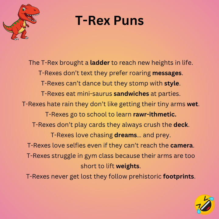 T-Rex Puns