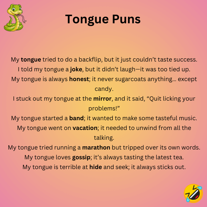 Tongue Puns