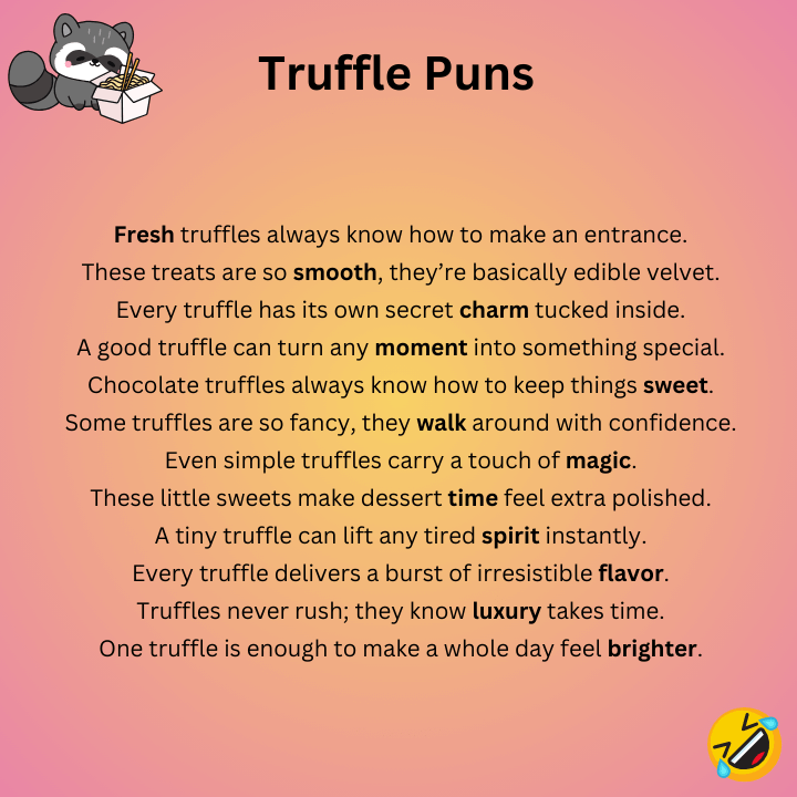 Truffle Puns One-Liners
