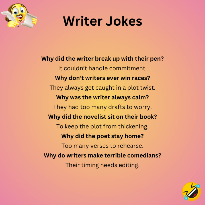 Writer Jokes
