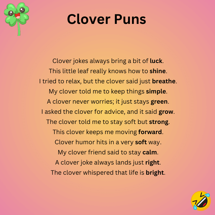 Clove Puns One-Liners