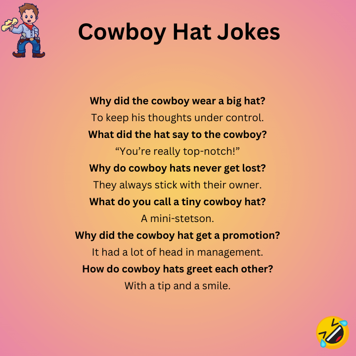 Cowboy Hat Jokes