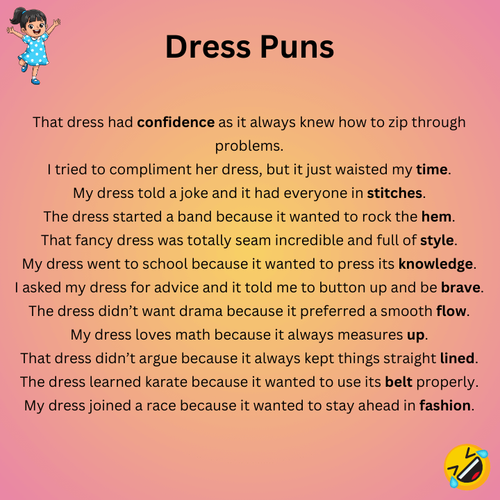 Dress Puns