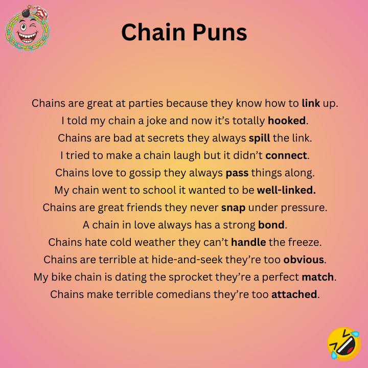 Funny Chain Puns