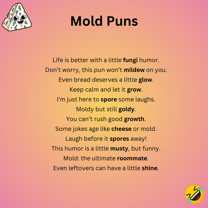 Funny Mold Puns