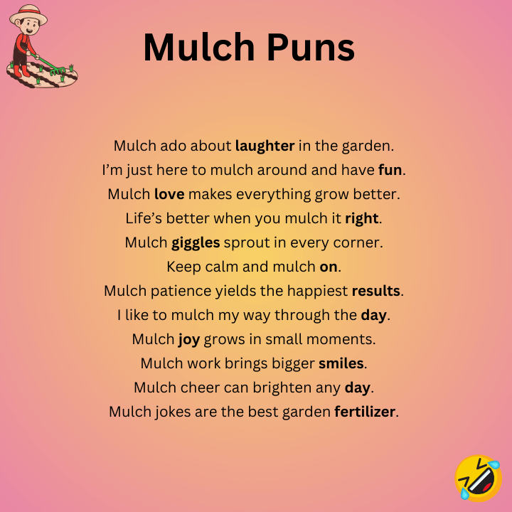 Funny Mulch Puns