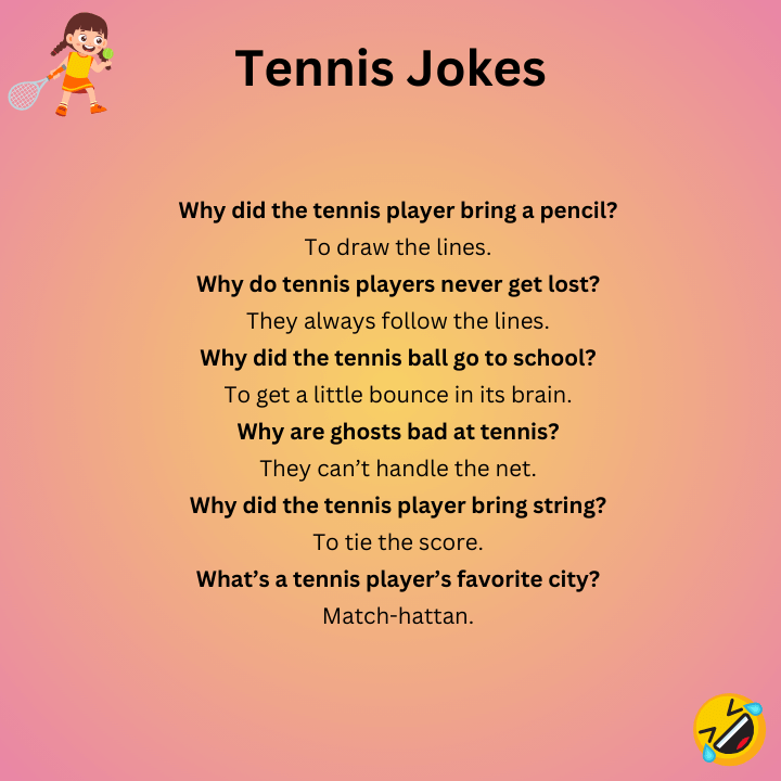 Funny Tennis Jokes