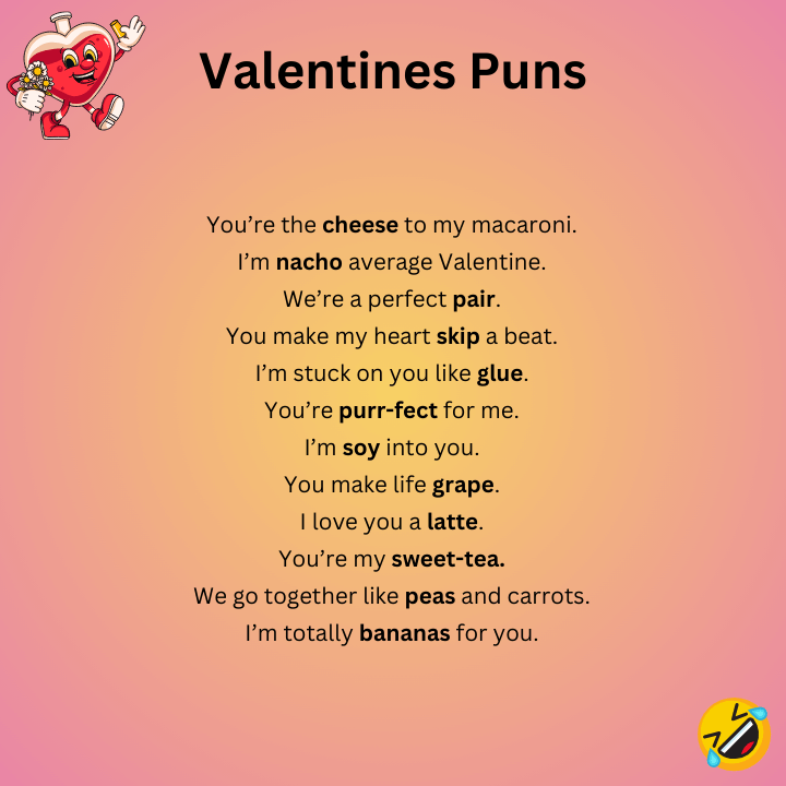 Funny Valentines Puns