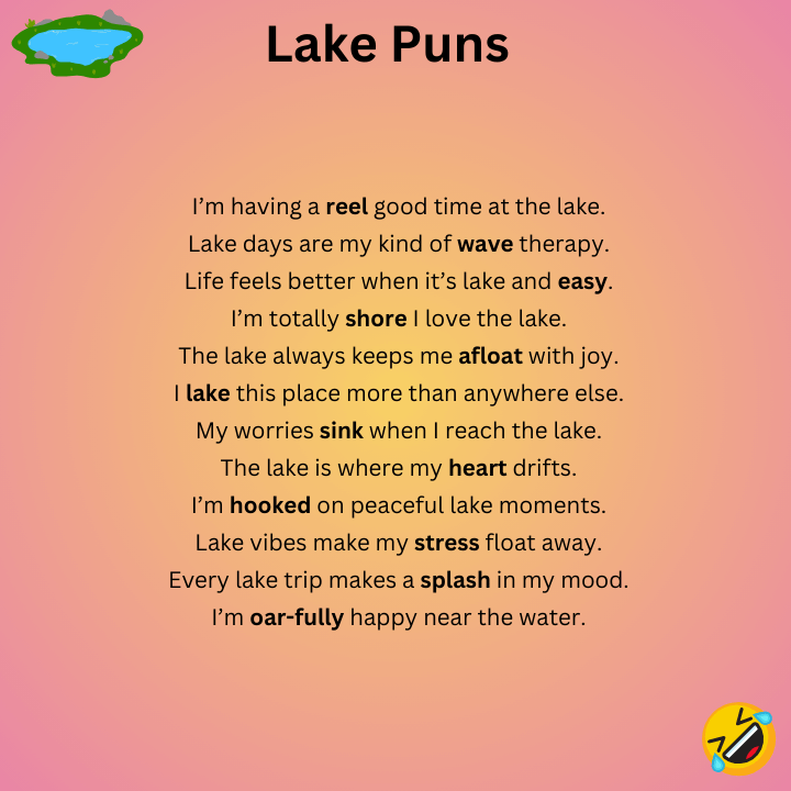 Lake Puns