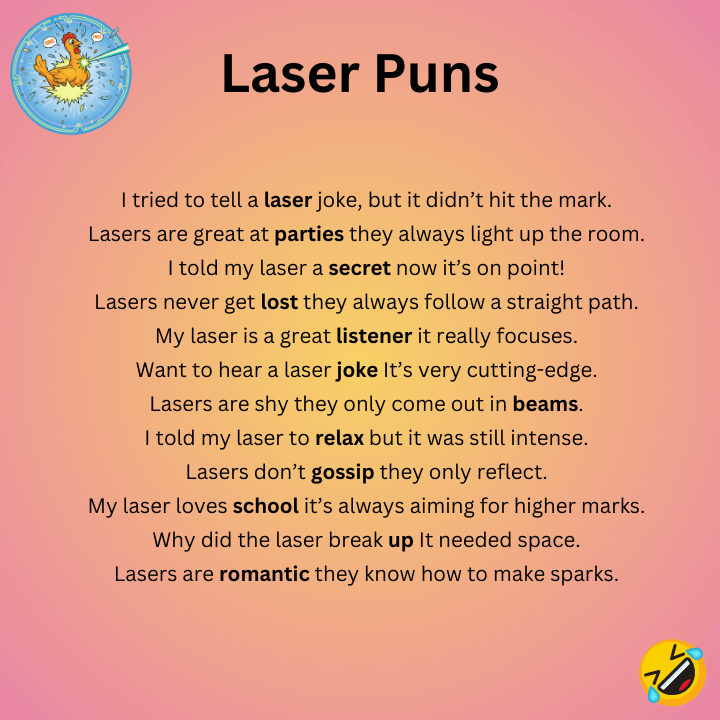 Laser Puns  