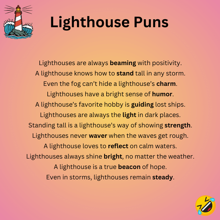 Lighthouse Puns One-Liners