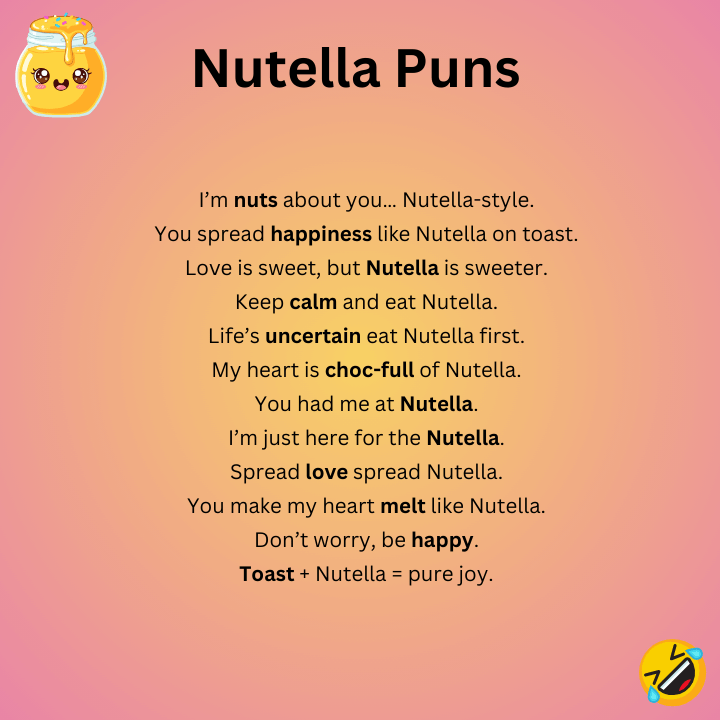 Nutella Puns