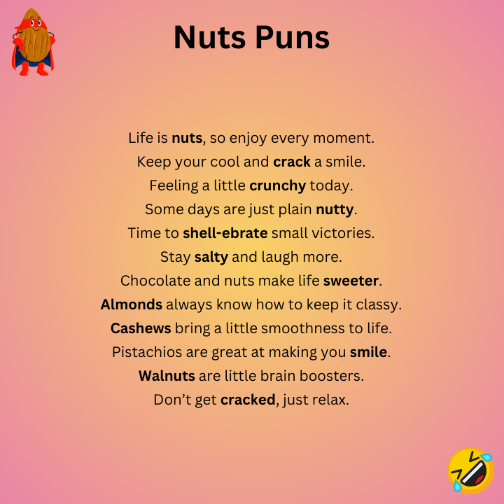 Nuts Puns One-Liners