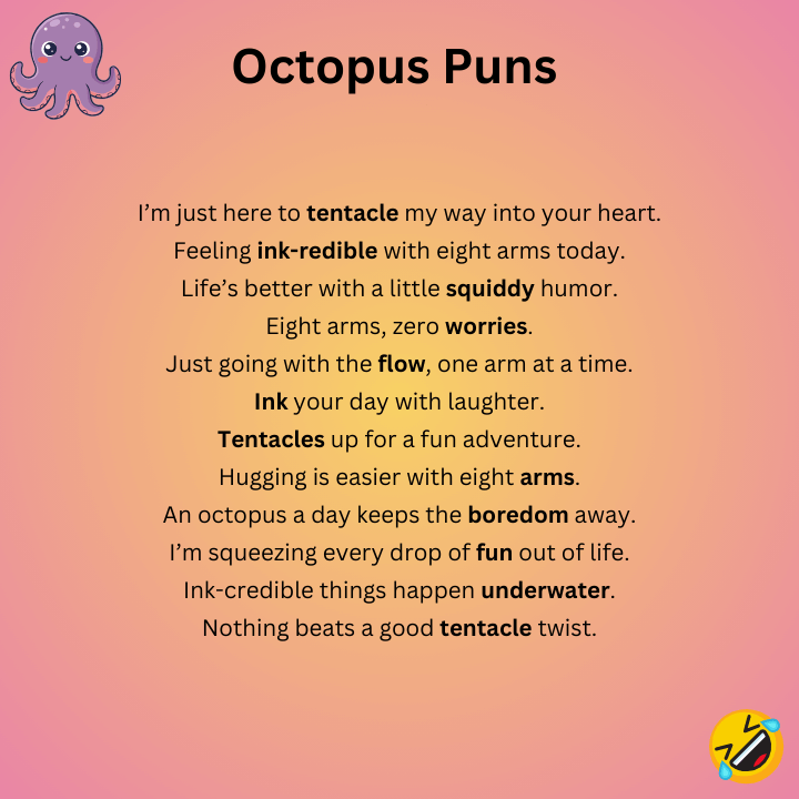 Octopus Puns One-Liners