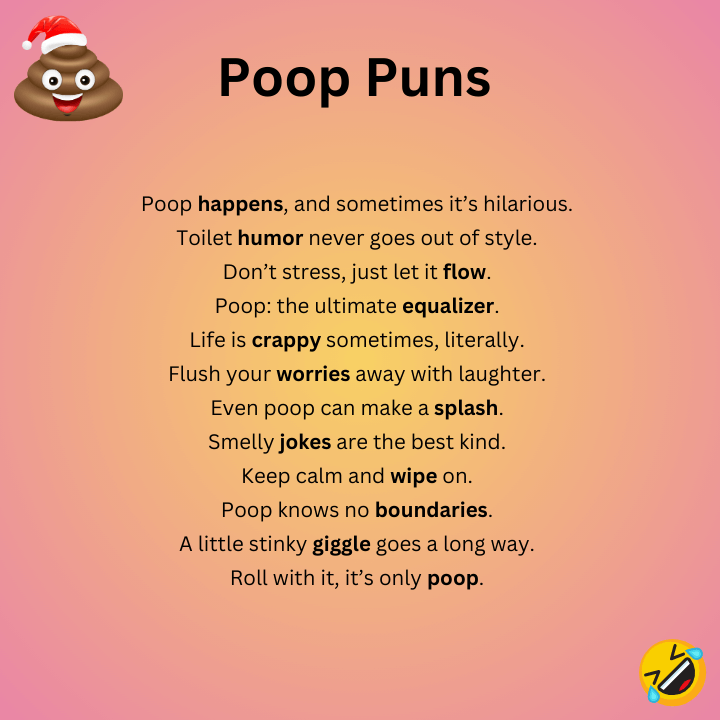 Poop Puns One-Liners