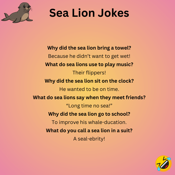 Sea Lion Jokes