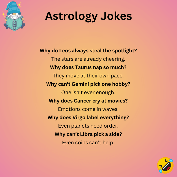 Short Astrology Jokes