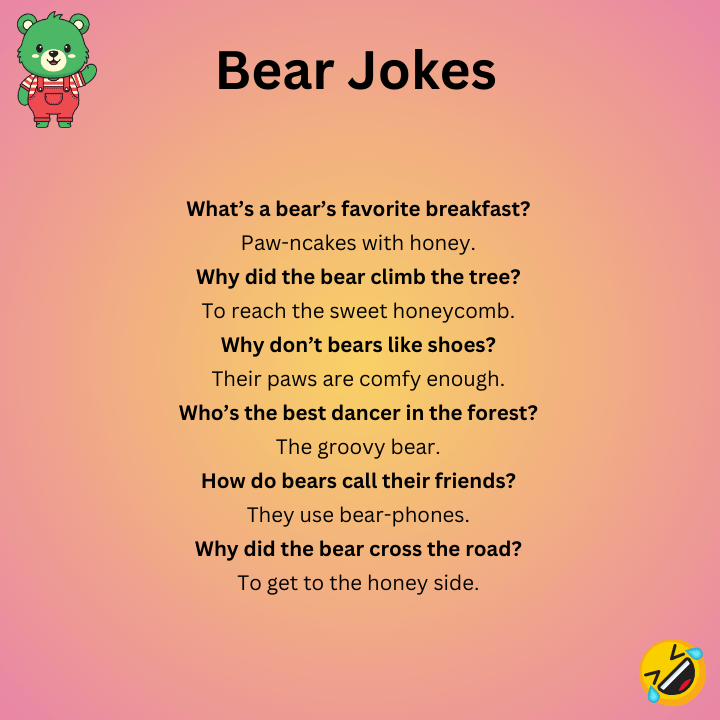 Short Bear Jokes