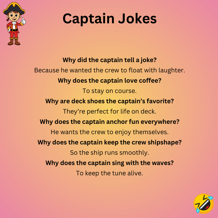 Short Captain Jokes 