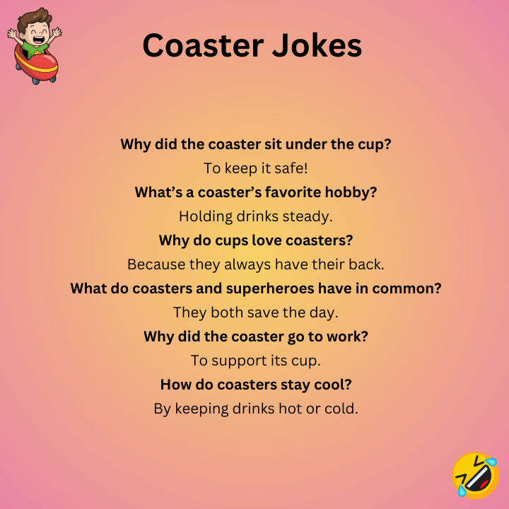 Short Coaster Jokes 