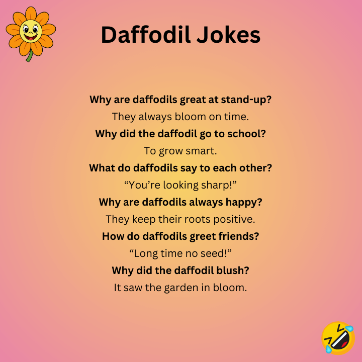 Short Daffodil Jokes