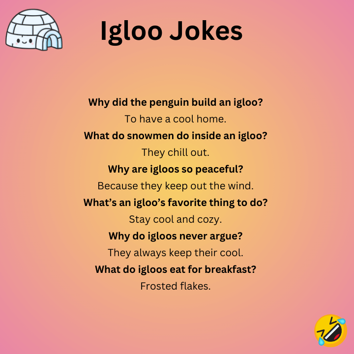 Short Igloo Jokes 