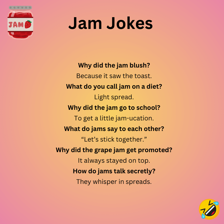 Short Jam Jokes